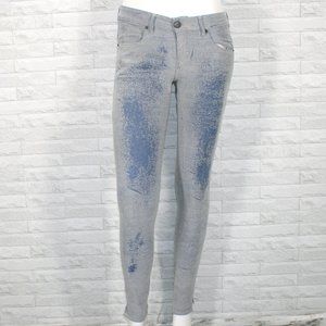 TENNIS DENIM COMPANY Jeans Distressed Skinny Jeggings Blue Jean Denim 7